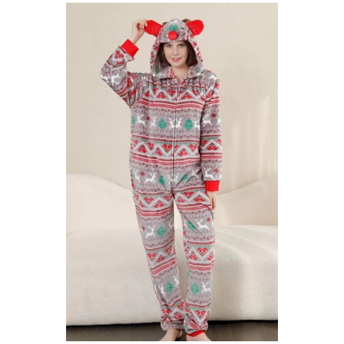 Pijama Mono Unisex de Adulto en Coralina Mod. de Luna en Salou tienda Ropa de cama y decoración